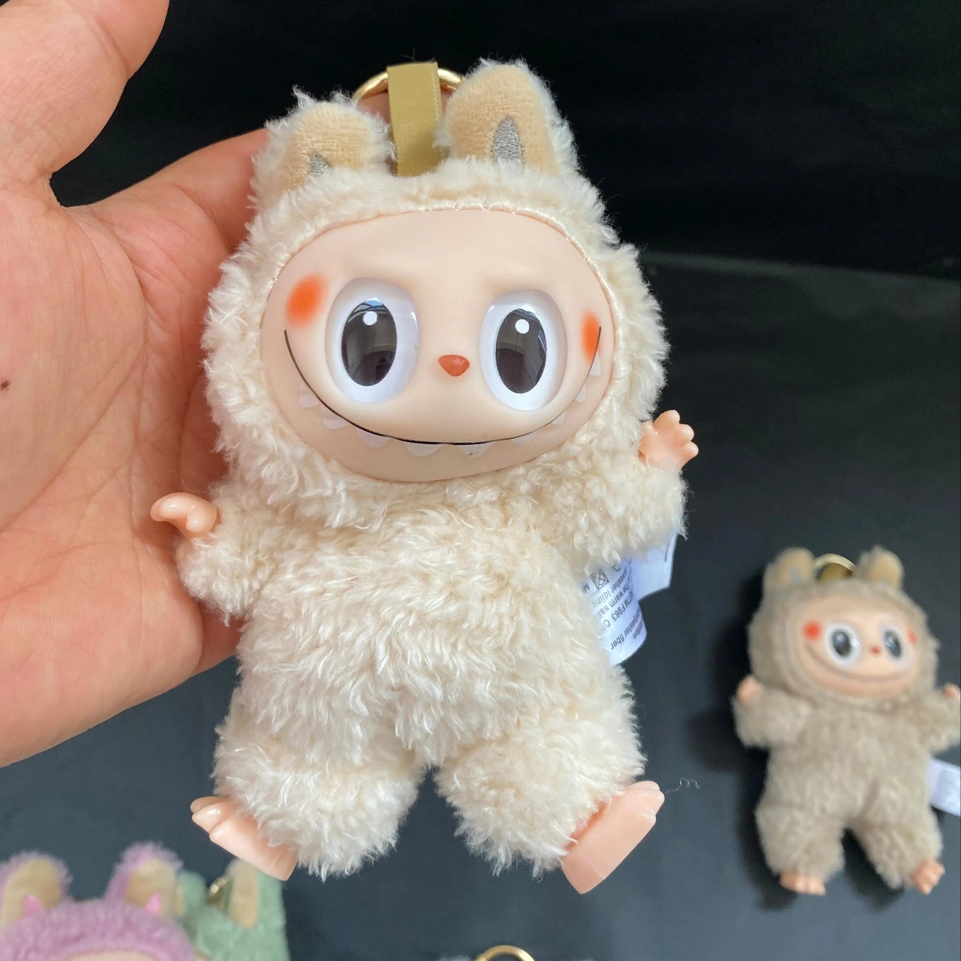 Macaron 2nd The Monsters Labubu Sitting Party Vinyl Plush Blind Box Decorative Surprise Box Doll Collection Decoration Gifts