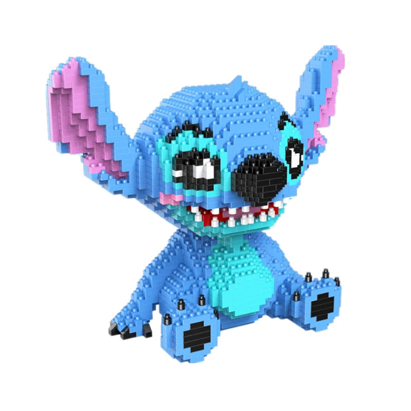 Explosive Stitch Diamond Micro-particle Building Blocks Assembled Toys Creative Guitar Holding Book Stitch Model Children's DIY