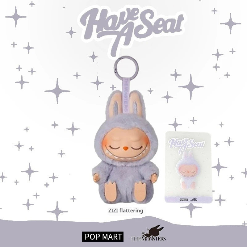 Hot selling anime doll second-generation LABUBU blind box party series vinyl doll keychain pendant toy girlfriend birthday gifts