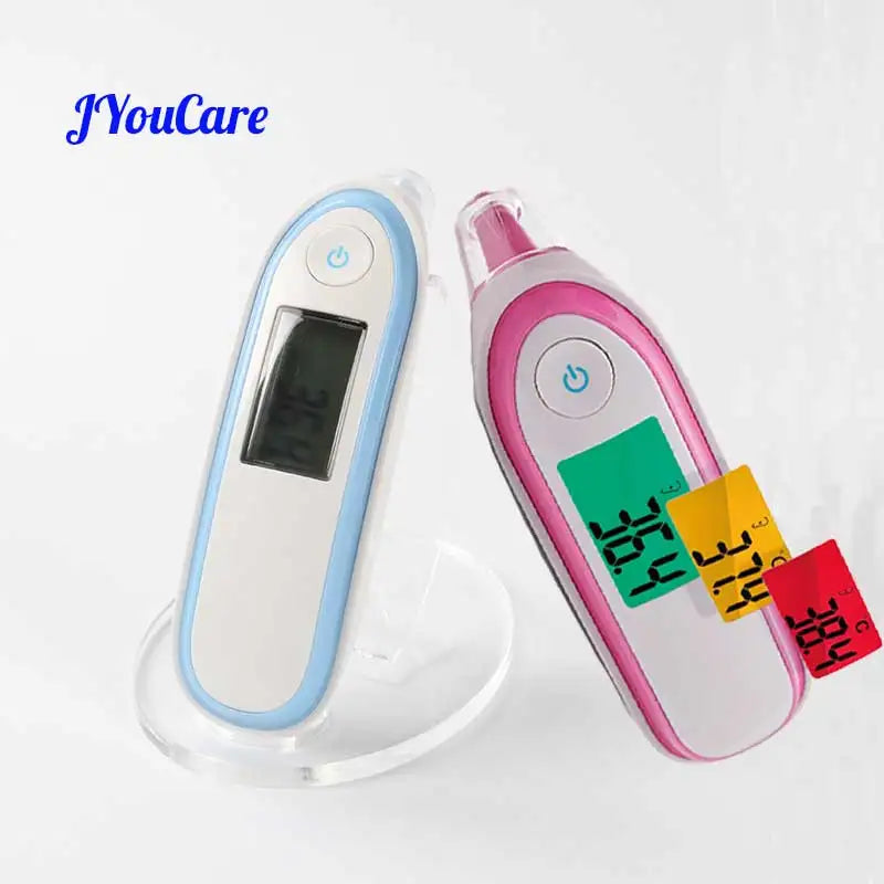 JYouCare Medical Household Infrared Digital Ear and Forehead Non-contact Laser Body Thermometer kid Baby Adult Fever Temperature