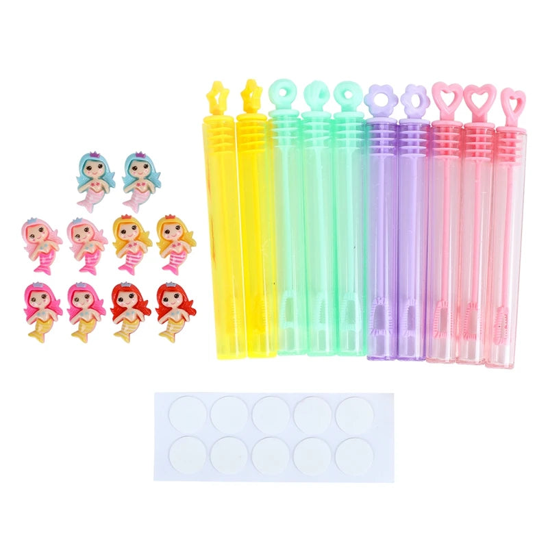 Dinosaur Bubble Tube Soap Bottle Mermaid Birthday Party Decoration Wedding Guests Gifts Baby Shower Kids Toys Favors Kids Toys