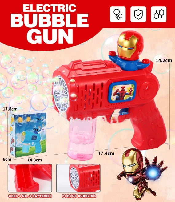 Stitch Hello kitty Bubble Gun Toys For Kids Soap Bubbles Children Party Games Summer Outdoor kids Electric Bubble machines Gift