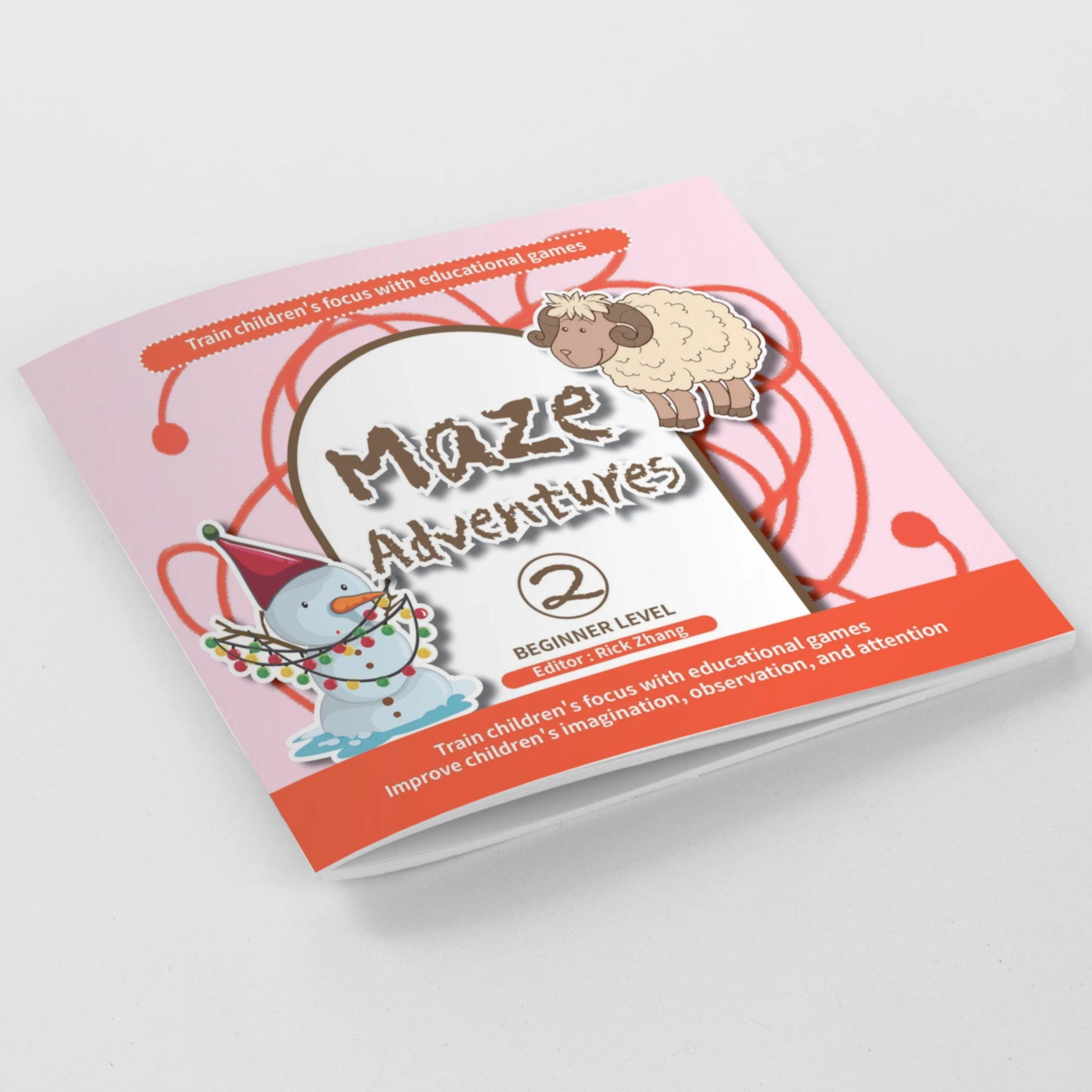 Interactive Maze Puzzle Book for Kids: Fun and Educational Adventures to Enhance Problem-Solving and Critical Thinking Skills