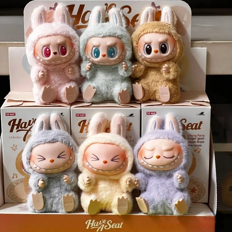 Hot selling anime doll second-generation LABUBU blind box party series vinyl doll keychain pendant toy girlfriend birthday gifts