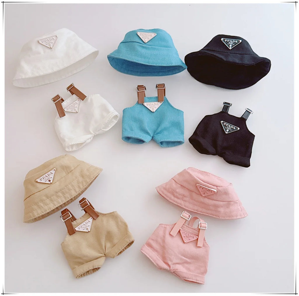 The first and second generations of Labubu only sell 17cm seated party clothes accessories inverted triangle workwear fashion