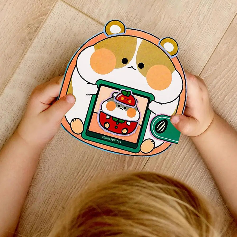Montessori Busy Book for Kids Sticker Quiet Activity Book Early Educational Toy toddlers Matching Puzzles Game Birthday Gifts