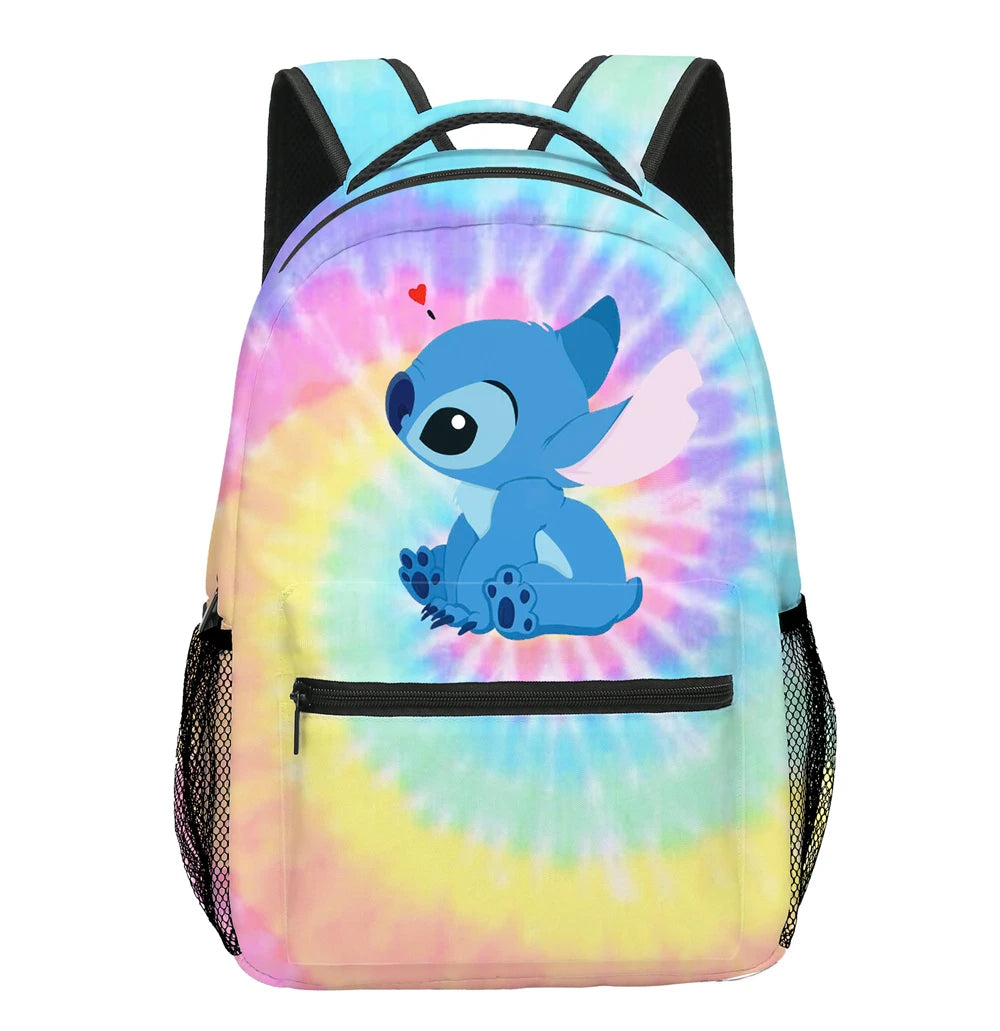 MINISO Lilo & Stitch Angel Cosplay Costume Backpack Computer School Bag Xmas Gift