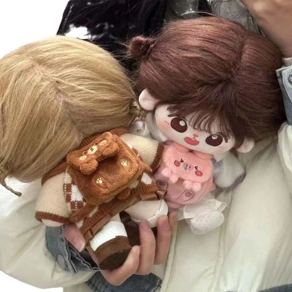 Animal Style 17Cm Labubu Backpack Hand-made Clothes Matching Doll Backpack Multiple Styles Replacement Doll Clothing Accessories