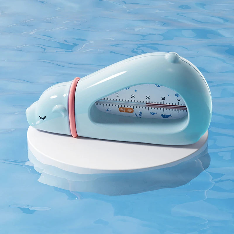 Baby Bath Thermometer Cute Bear Kids Bathtub Safety Bathing Floating Toys Upgraded Sensor Shower Water Temperature Gauge