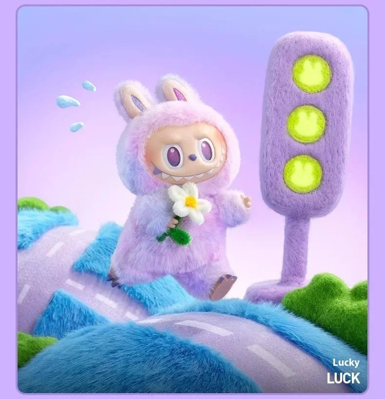 New Labubu Have A Seat Series BIG INTO ENERGY PVC Pendant Doll Model Kawaii The Monsters Blind Box Gift Labubu Macaron 3rd