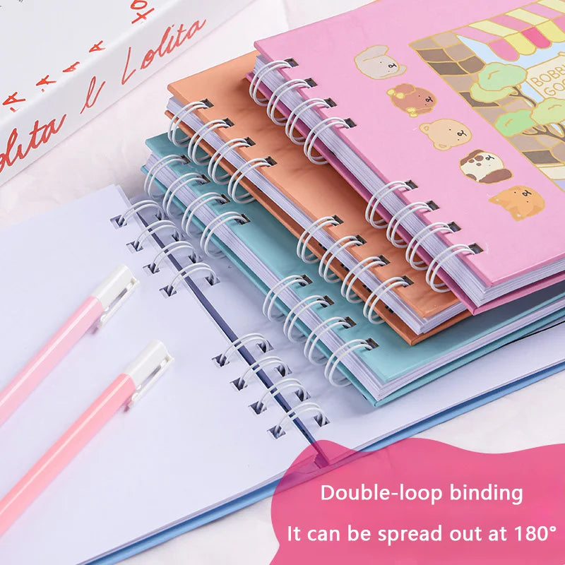 Coloring Book Cute And Cozy For Adults & Teens Same Style Different Color Cover Creative Pudding Bear Graffiti Coloring Notebook
