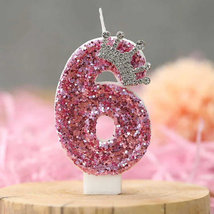 Sparklers Birthday Candle 1 Years Pink Unicorn Original Birthday Candles for Cake Blue Children's Birthday Candle