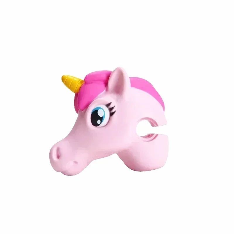 1PC Unicorn Scooter Handlebar for Children Bicycle Head Horse Toy Bicycle Scooter Bike Accessories Handlebar Kids Birthday Gifts