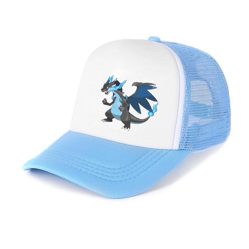 Stitch Baseball Cap For Boys And Girl, Adjustable Protection Unisex Casual Hip-Hop Print Mesh Sun Hat, Classic Cotton Peaked Hat