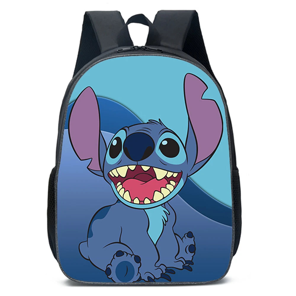 MINISO Lilo & Stitch Angel Cosplay Costume Backpack Computer School Bag Xmas Gift