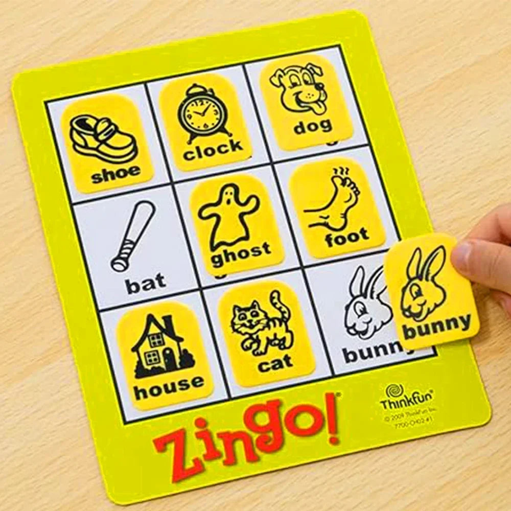 Card Game for Kid Early Education Puzzle Children's Bingo  Age 4 and Up - One of The Most Popular Board Games
