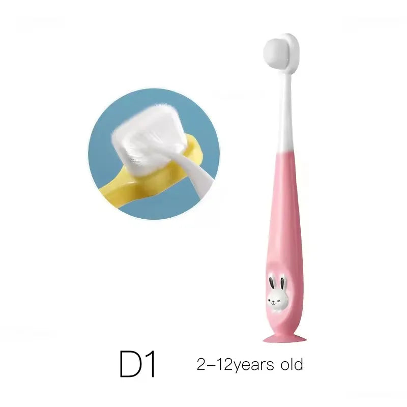 Children Cartoon Cute Toothbrush Soft Tooth Brush Boy Girl Dental Oral Care Gum Teeth Cleaning Suitable For Kids Gifts
