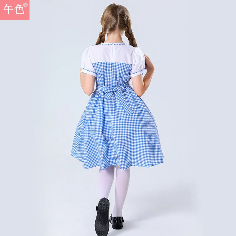 The Wizard of Oz, Dorothy Alice, Princess Dress, Family Dress, Maid Dress, Maid Dress, Children's Day Stage Performance Dress