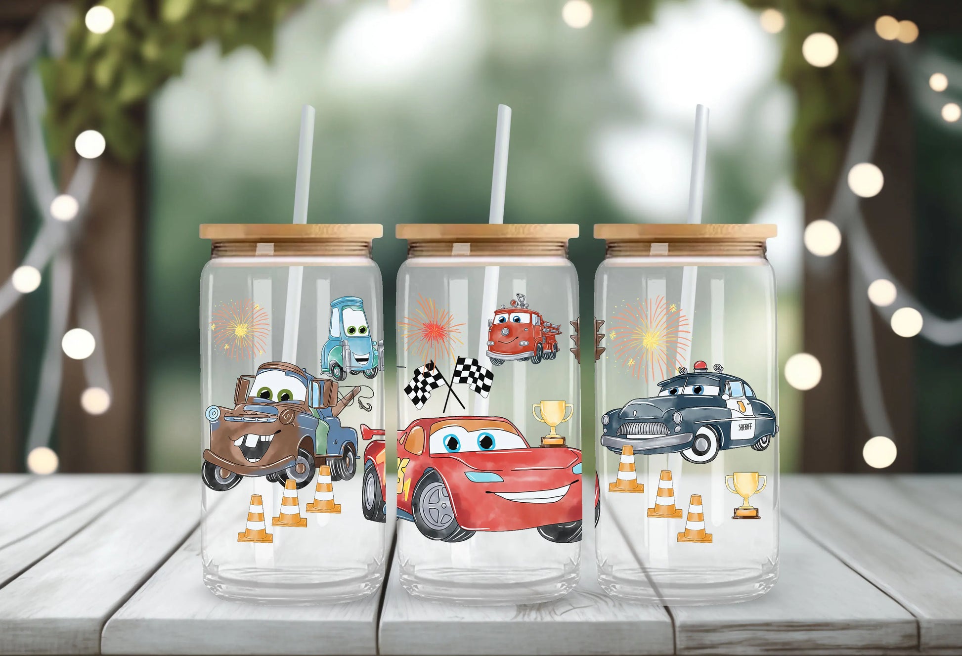 Mickey Stitch Cars Winnie the Pooh UV DTF Cup Wrap UV Self-Adhesive Cartoon Stickers Innovative Cup Embellishments