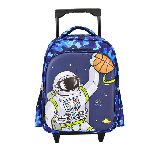 Small  kids rolling luggage Travel trolley bags for little boys Toddler rolling backpack suitcase for kidgarden Trolley Backpack