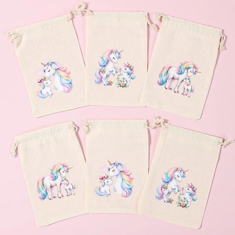 Rainbow Unicorn Disposable Tableware Happy 1st Birthday Party Decorations Kids Unicorn Theme Wedding Baby Shower Girls Supplies