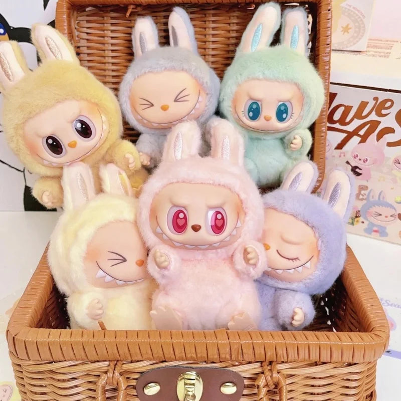 Hot selling anime doll second-generation LABUBU blind box party series vinyl doll keychain pendant toy girlfriend birthday gifts