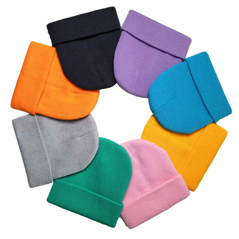 Stitch Winter Hats for Women Men Beanies Knitted Solid Cute Hat Girls Autumn Female Beanie Caps Warmer Bonnet Ladies Casual Cap