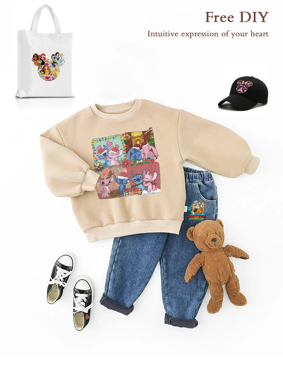 Dad Squad King Lion Toy Story Mickey Stitch Happy Father's Day Iron on Picture on Clothes Strong viscosity Diy Craft