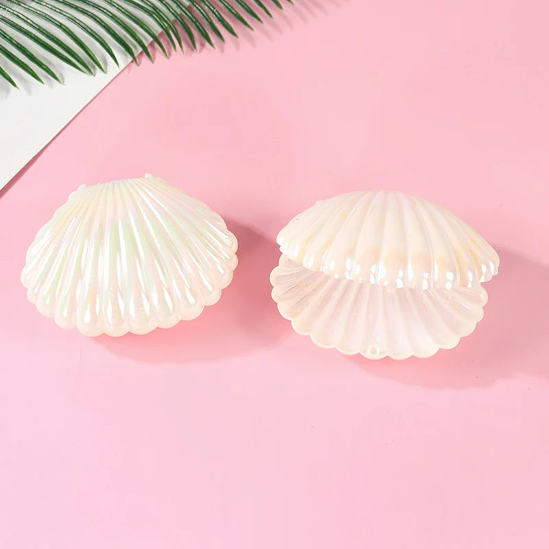5/10pcs Shell Shaped Candy Gift Box Girls Mermaid Birthday Party Decor Wedding Baby Shower Favors Christmas Jewelry Storage Box