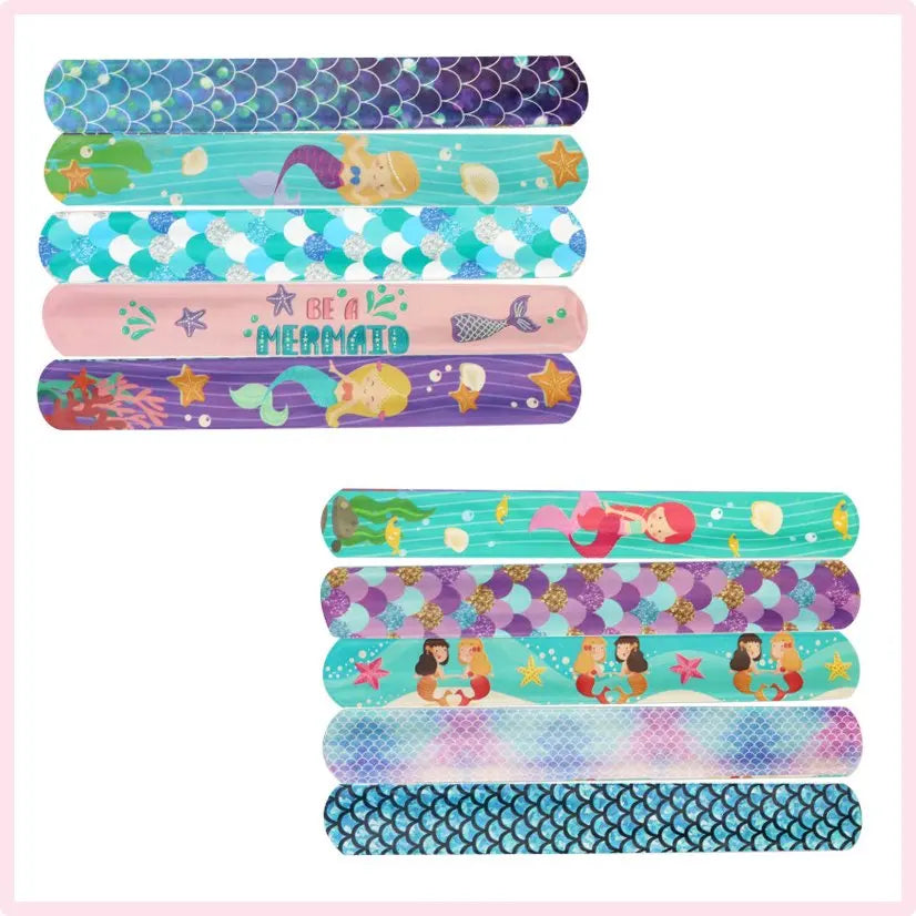 Mermaid Birthday Party Decorations Mermaid Theme Tableware Hanging Banner Candy Box Banner Party Decoration Supplies For Kids