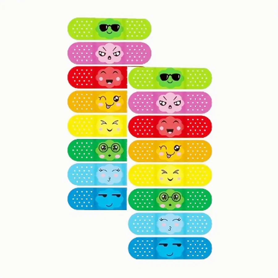 16/40pcs Cute Bandages Waterproof Bandages Self-Adhesive Breathable Bandages