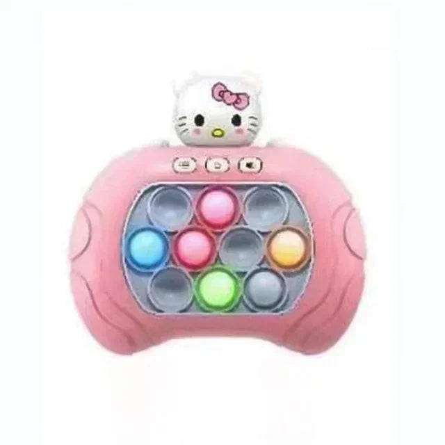 New Stitch Smile Quick Push Game Pop Up Fidget Bubble Electronic Pop it Professional Game Lightweight Stress Relieving Toy