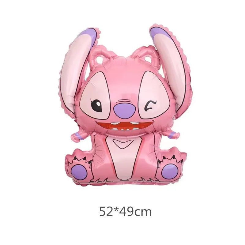 Lilo Stitch 32inch Number Foil Balloons Stitch Birthday Party Supplies Children Balloons Baby Shower Decoration Supplies
