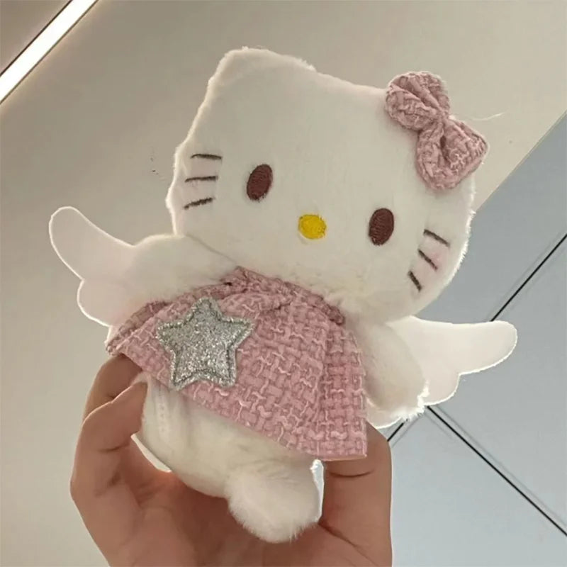 Hello kitty Keychain Toys Anime Peripherals Cute Girls Pendant Cartoon Women Bag Decoration Serie Gift Children Birthday Gifts