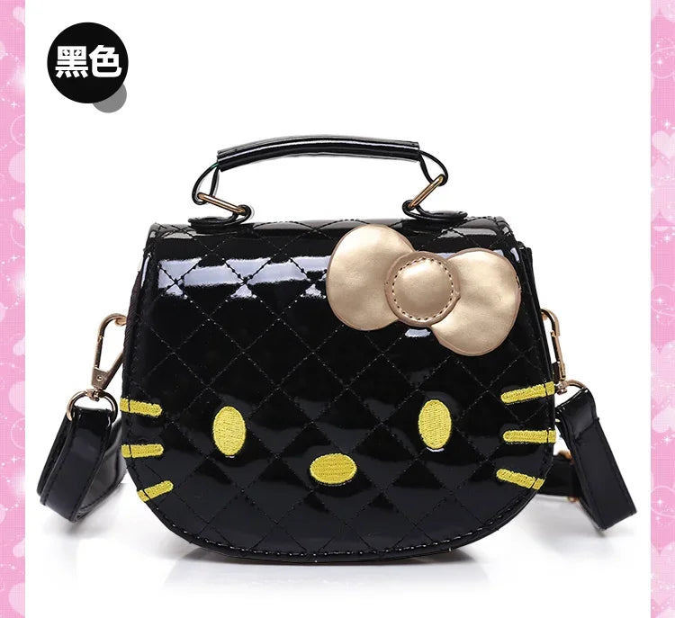 New Hello Kitty Girls Shoulder Bags Cute Cartoon Waterproof Messenger Bag Fashion Kids Anime Handbag Gifts Birthday Gifts
