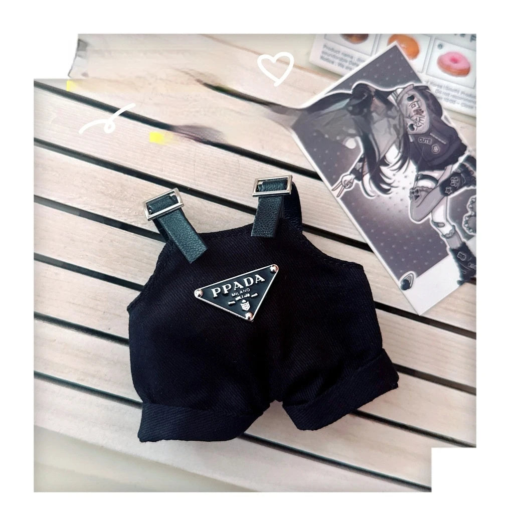 The first and second generations of Labubu only sell 17cm seated party clothes accessories inverted triangle workwear fashion