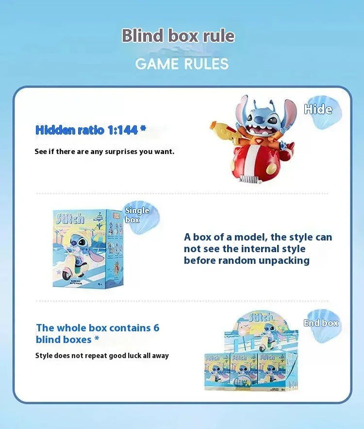 Toys Movies Tv Shows And Peripherals Starcraft Baby Stitch Blind Box Handmade Doll Doll Toy Ornament Cute And Fun Gifts Girls