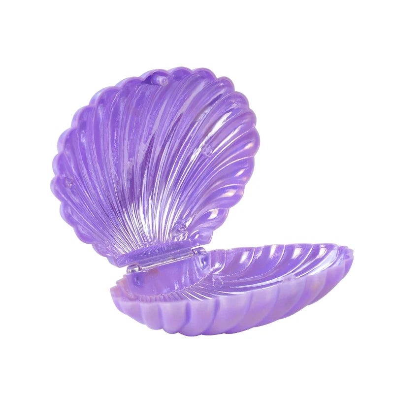 5/10pcs Shell Shaped Candy Gift Box Girls Mermaid Birthday Party Decor Wedding Baby Shower Favors Christmas Jewelry Storage Box