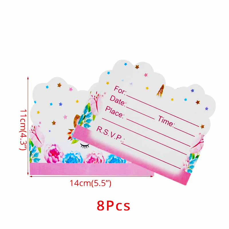 Unicorn Birthday Decorations for Girl Plate Napkin Cup cake topper Unicorn Party Supplies Kids Birthday Party Decor Baby Shower