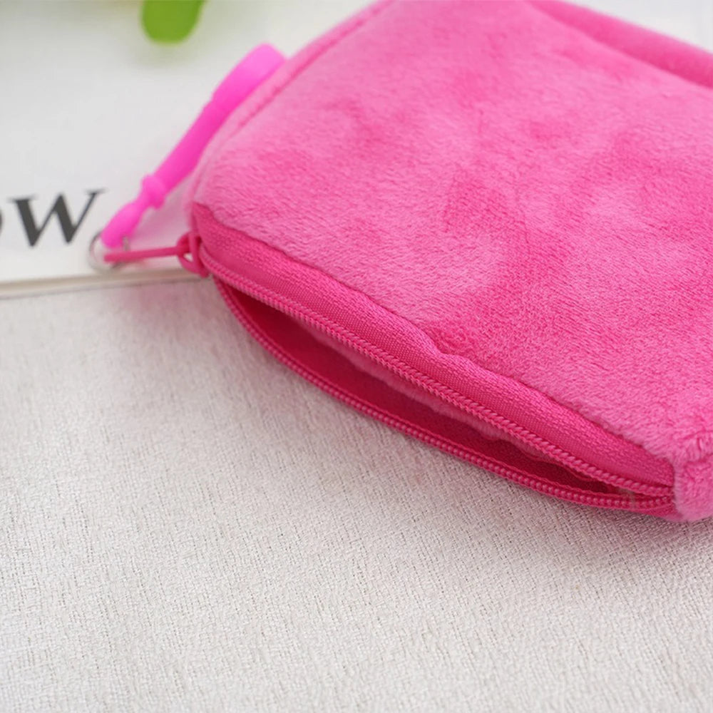 Lilo Stitch Kids Anime Plush Coin Purse Girls Boys Cute Mini Wallet Cartoon Moneybag Kids Storage Bag Pendant Birthday Gifts