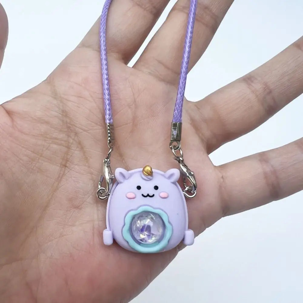 Cartoon Animal Dollhouse Mini Bag Miniature Bag Colorful Doll Shoulder Bag Mini Plastic Cute Plush Doll Bag Bjd Accessories