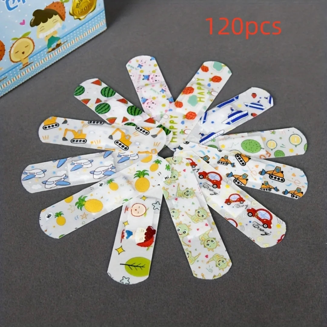 Cartoon Bandage Waterproof And Breathable Medical Transparent Wound Hemostasis Plaster, Foot Anti-friction Sticker