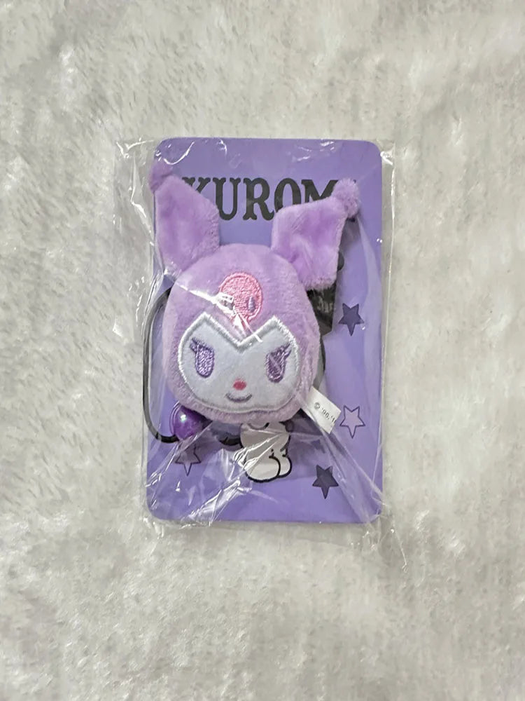 Sanrio Hello Kitty Hairband Women Cute Cartoon Cinnamoroll Headwear Anime Kuromi Kids Hair Accessories Girls Charm Gift