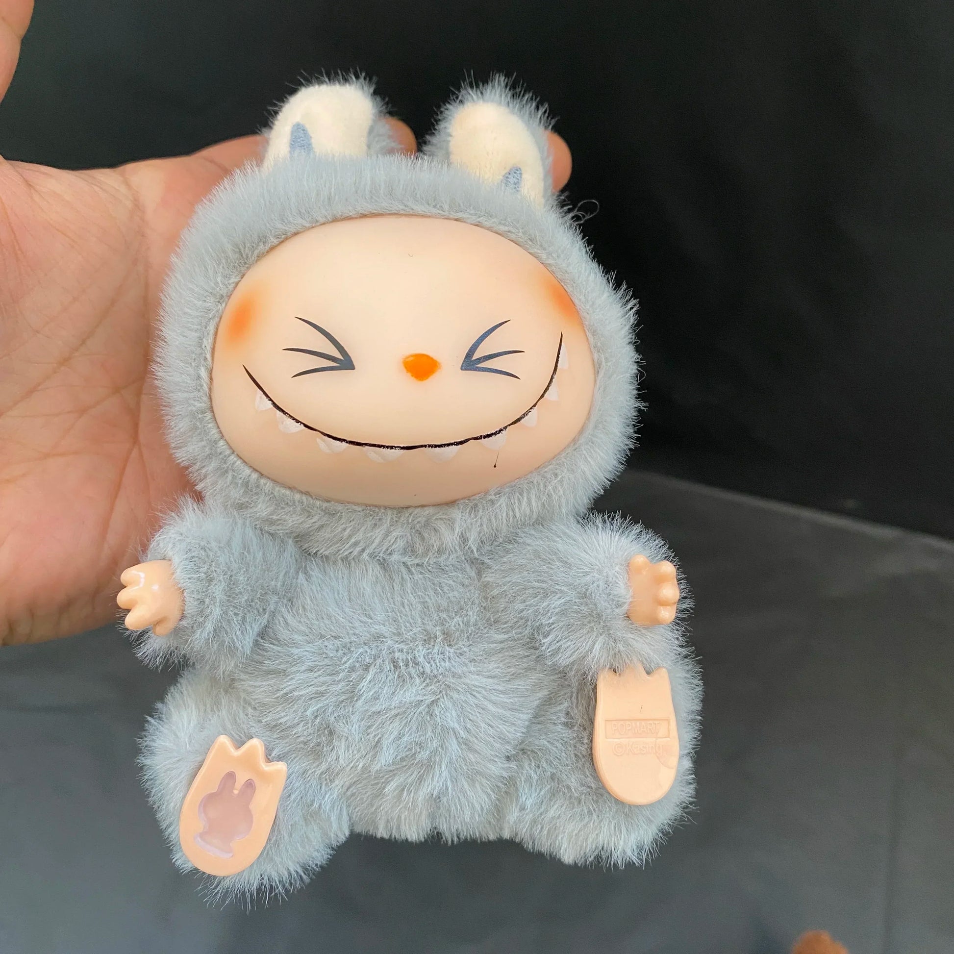 Macaron 2nd The Monsters Labubu Sitting Party Vinyl Plush Blind Box Decorative Surprise Box Doll Collection Decoration Gifts