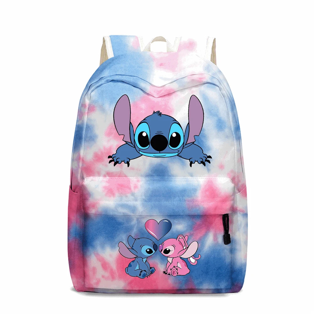MINISO Lilo & Stitch Angel Cosplay Costume Backpack Computer School Bag Xmas Gift