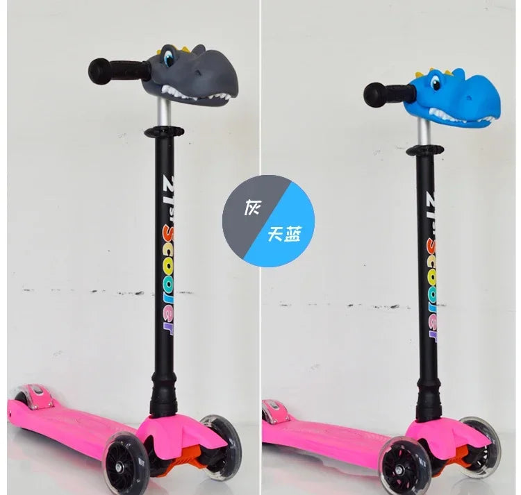 1PC Unicorn Scooter Handlebar for Children Bicycle Head Horse Toy Bicycle Scooter Bike Accessories Handlebar Kids Birthday Gifts