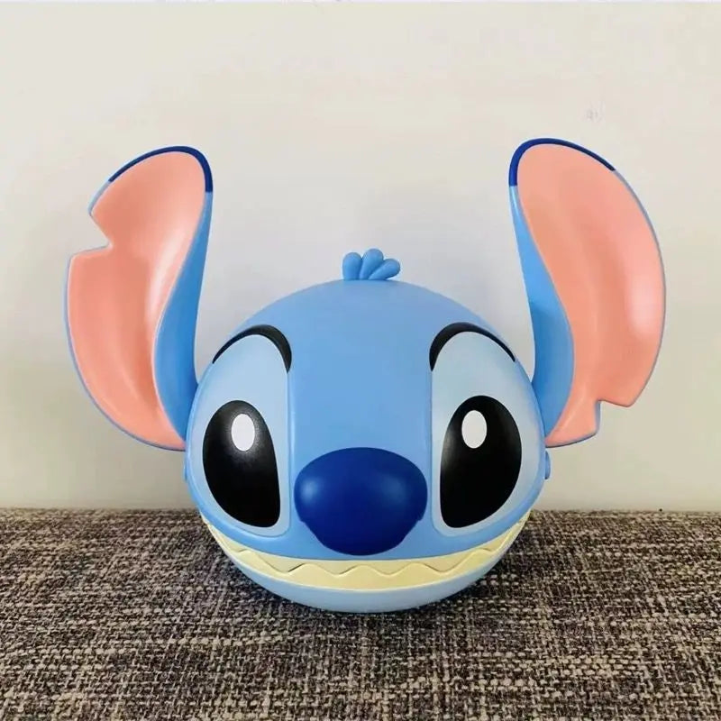 Stitch (626) Themed Tumbler Cup With Straw & Popcorn Bucket – Cute Cartoon Drinkware & Snack Container Set