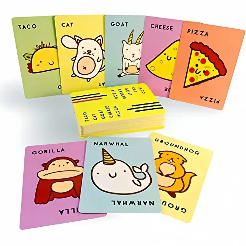 2025 Party Card Games Fun For Kids, Teens, Adults And Families Gathering Party Table Games Family & Friends Party Toys