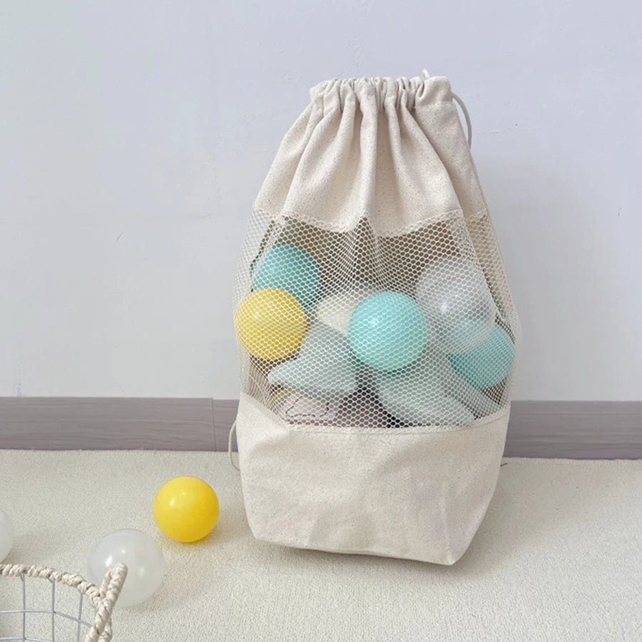 Baby Storage Bags Kids Toy Storage Bag Drawstring Bag Large Capacity Children Room Organizer Pouch