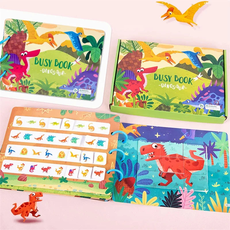 Montessori Busy Book For Kids 2 3 4 Years Preschool Kids Learning Toys Toddlers Activity Book Montessori Baby Toys Book